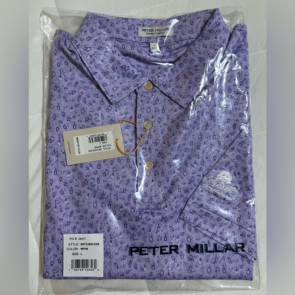 NWOT Peter Millar Summer Comfort Golf Polo